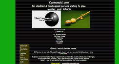 Desktop Screenshot of cannonaid.com